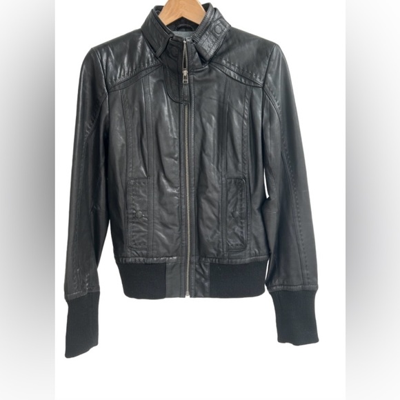 leather jacket 🇨🇦 Mackage Jerry like - Picture 1 of 6